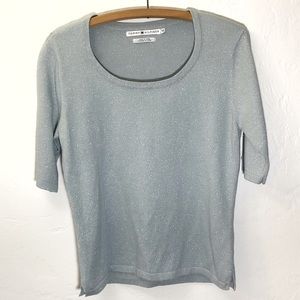 Tommy Hilfiger Metallic Scoopneck Sweater